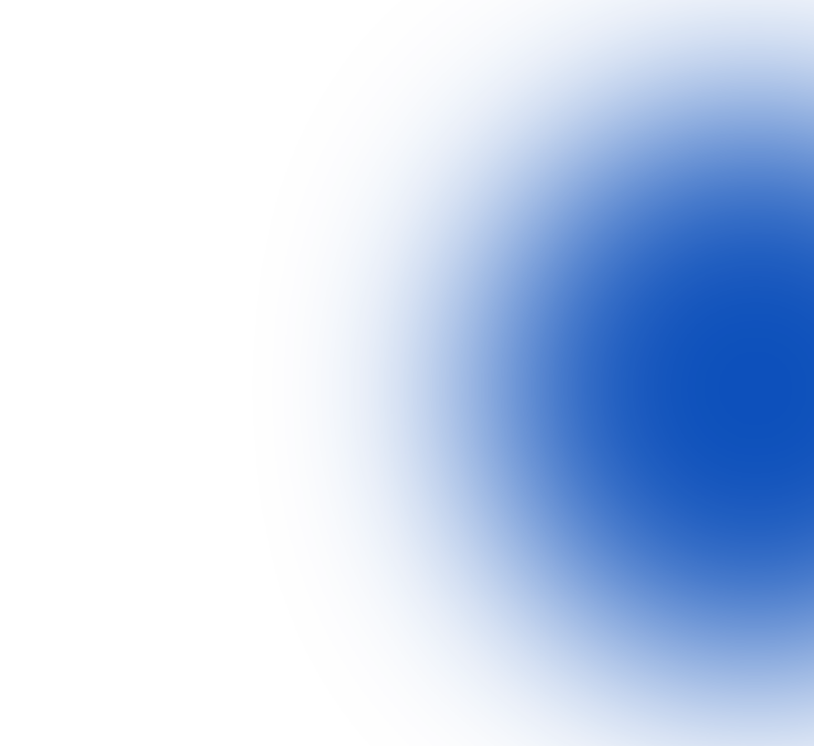 Blue background glare